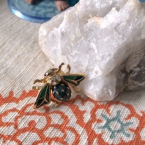 Firefly brooch